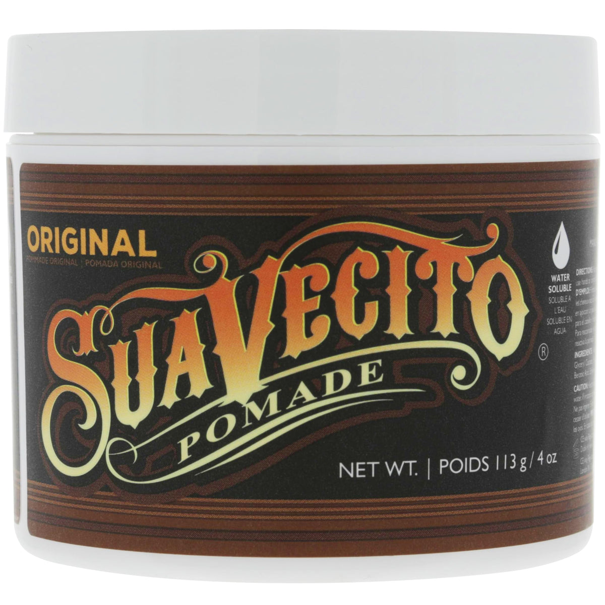 Suavecito Pomade Original Hold, 3 Pack