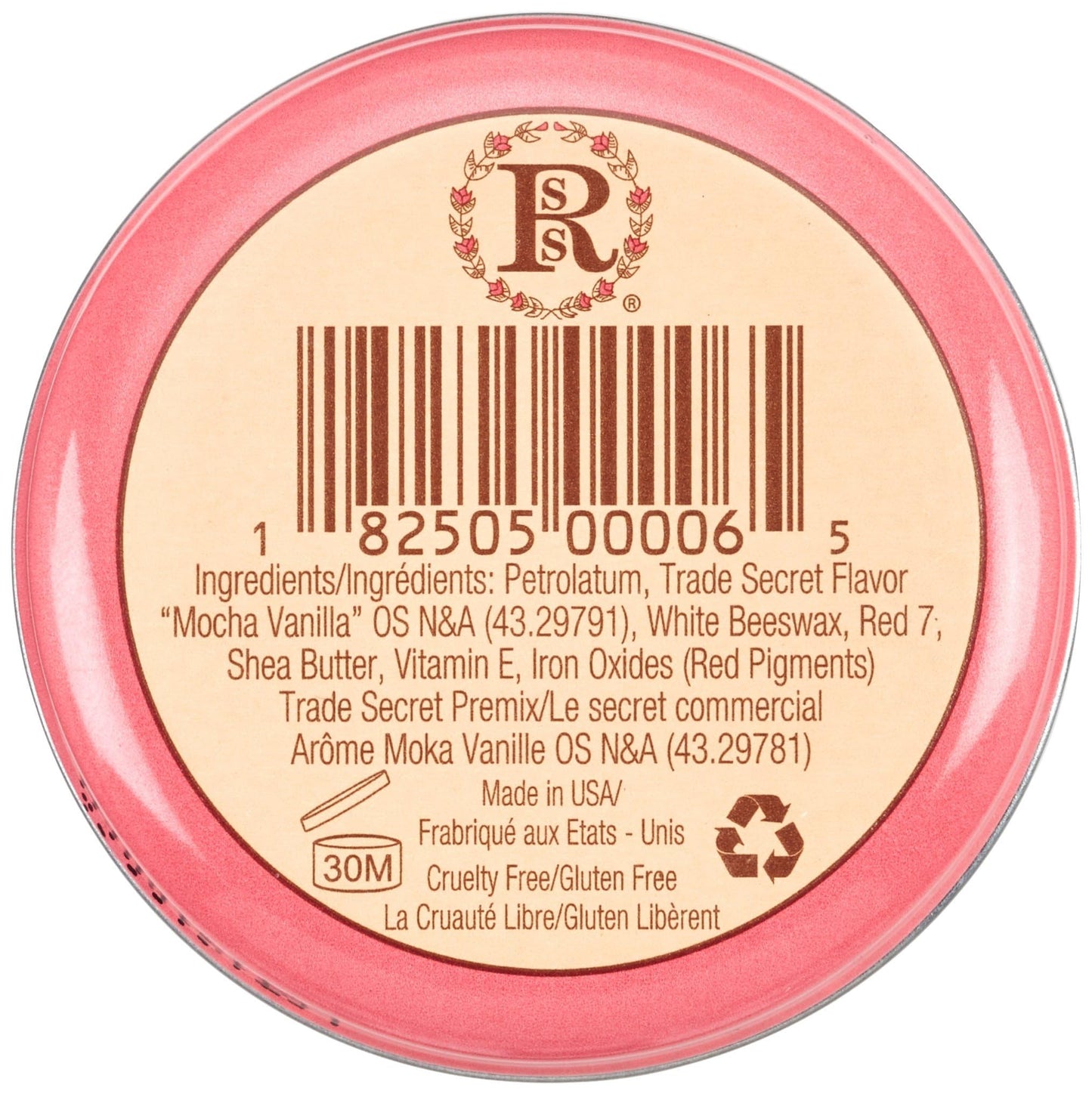 Bálsamo Labial Rosebud Mocha Rose 8 Ounce