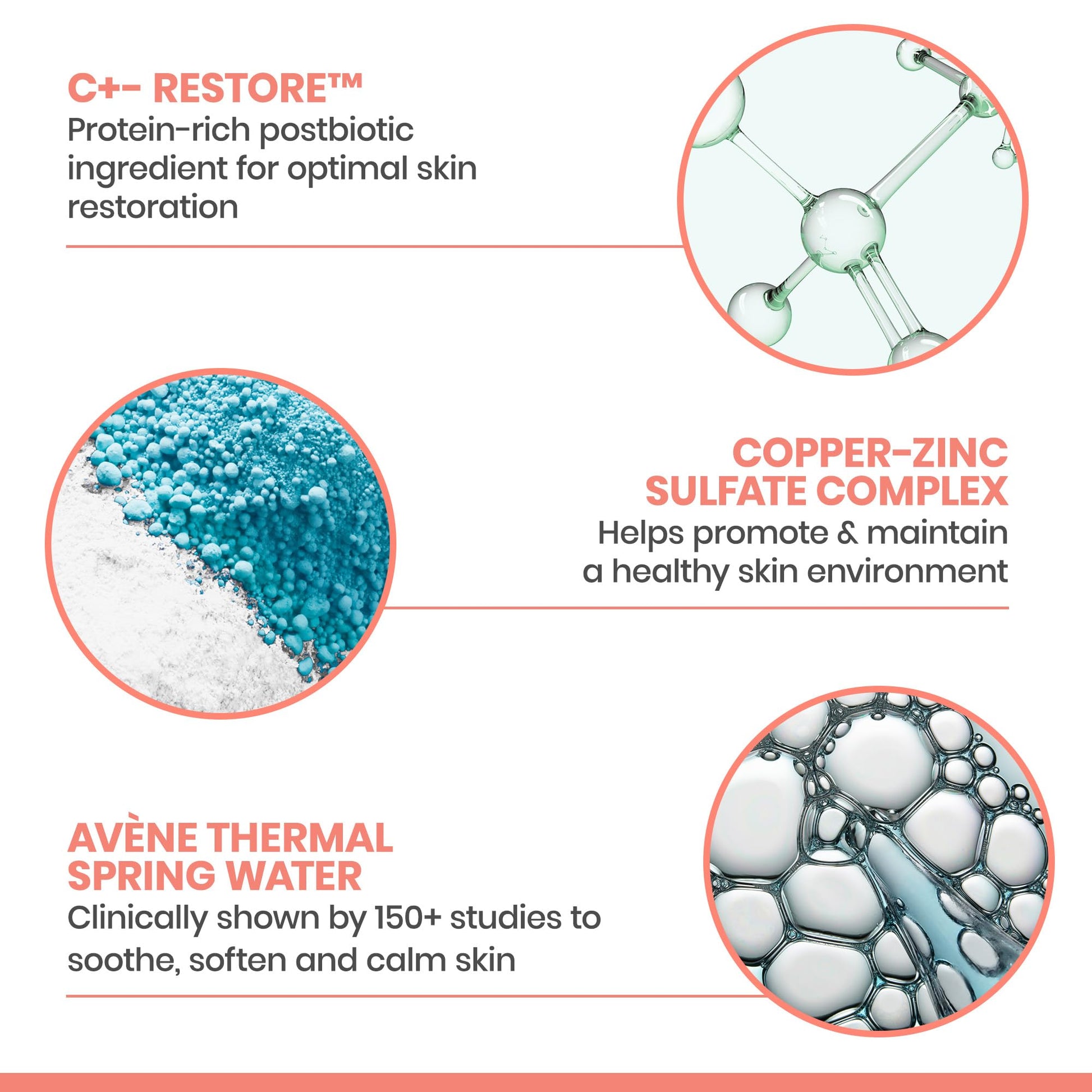 Eau Thermale Avene Cicalfate+ Restorative Protective Cream - Everyday Cica Cream for Wound Care - Help Restore Skin - Reduce Appearance of Scars - Doctor Recommended Postbiotic Skincare - 1.3 fl.oz.