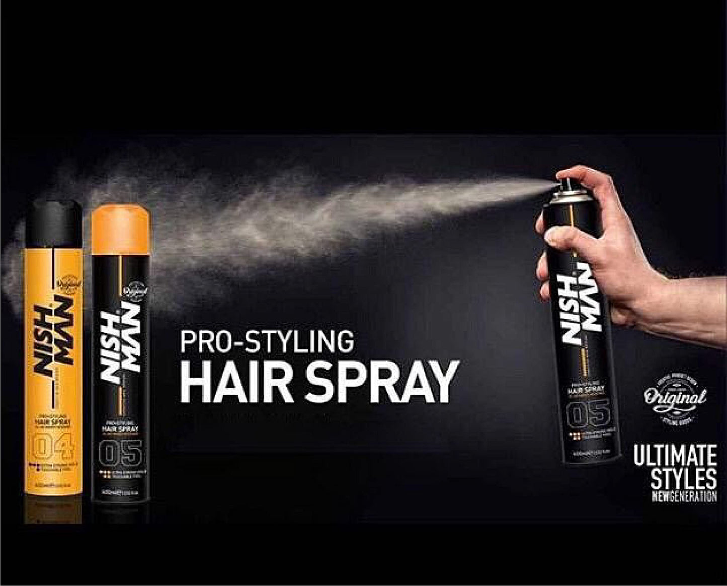 Spray para el Cabello Nishman 05 Serie de Estilizado