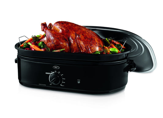 Oster Horno tostador ahumador, Negro, 18 Qt, 1