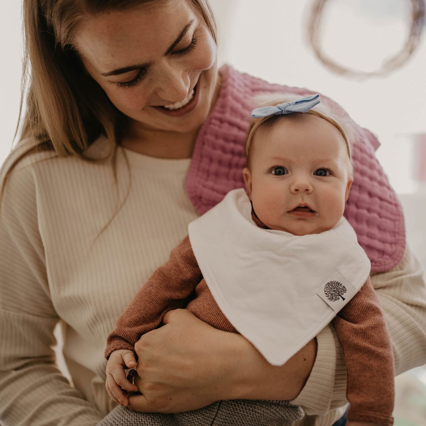 Parker Baby Bandana Baberos baberos para bebé, paquete de 8 baberos para niños, niñas, unisex, suaves y elegantes baberos de dentición para bebés