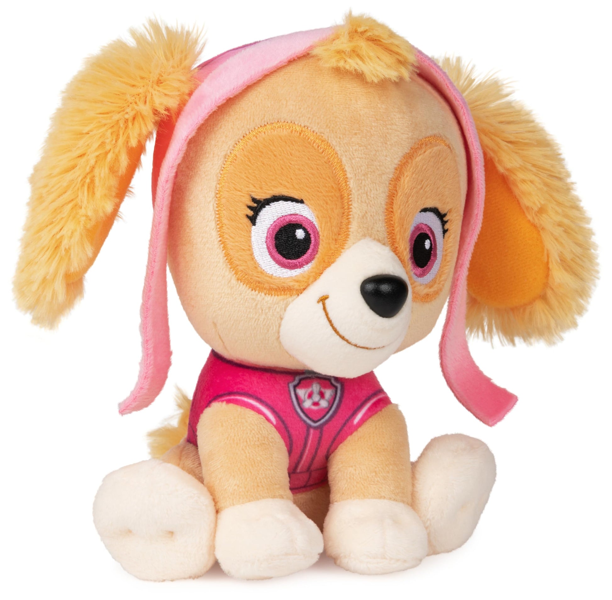 GUND - Juguete de Peluche Oficial de la Patrulla Canina Skye con Uniforme de Aviador de Aviador, Animal de Peluche para Edades de 1 año en adelante, 6 Pulgadas (los Estilos Pueden Variar)