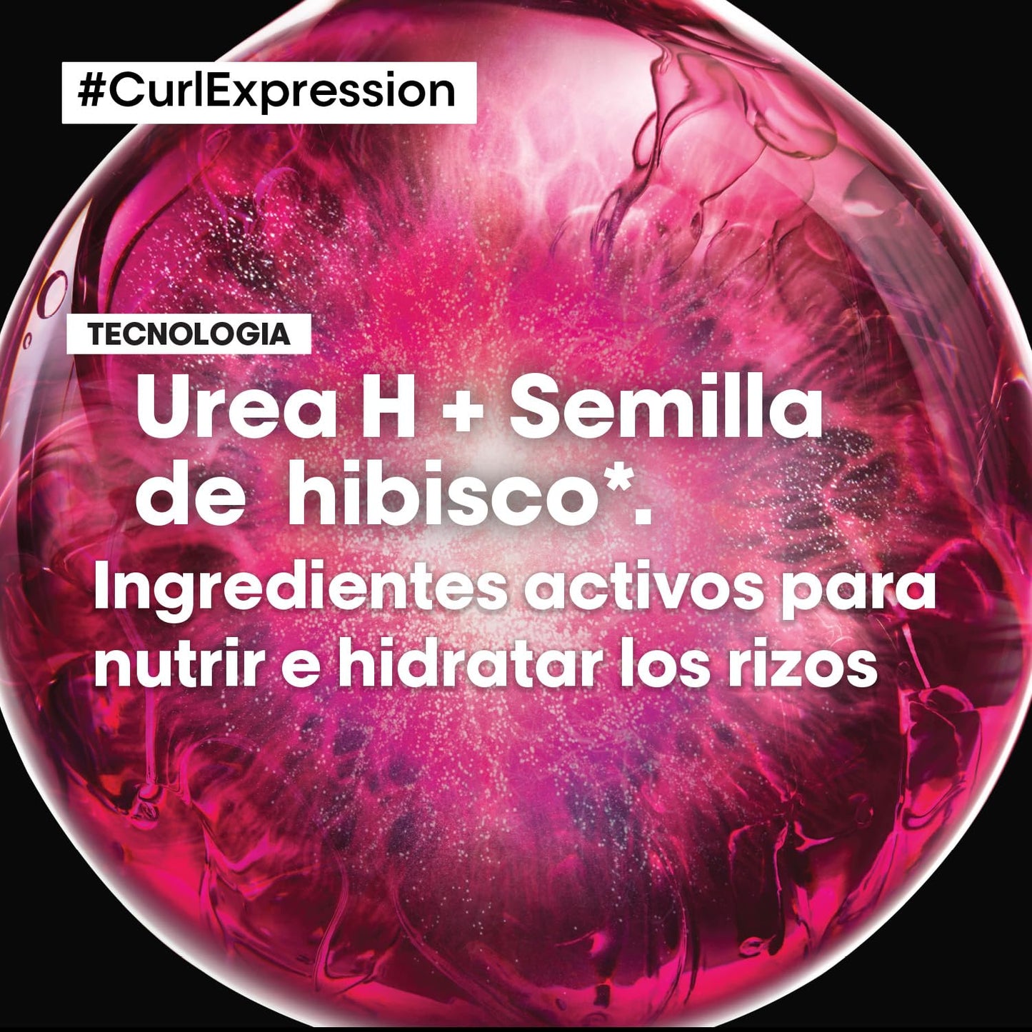 L'Oréal Professionnel Curl Expression Crema en gel | Crema en gel definidora de rizos y ondas | Aporta hidratación, protección contra el calor y un efecto anti-frizz | Libre de parabenos y siliconas | Con tecnología de Glicerina, Urea H y Semilla de Hibis