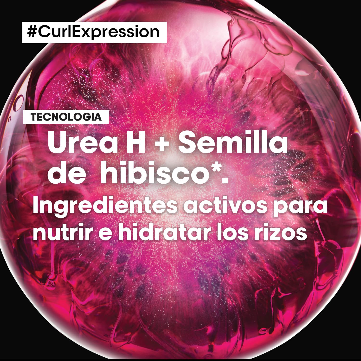 L'Oréal Professionnel Curl Expression Crema en gel | Crema en gel definidora de rizos y ondas | Aporta hidratación, protección contra el calor y un efecto anti-frizz | Libre de parabenos y siliconas | Con tecnología de Glicerina, Urea H y Semilla de Hibis