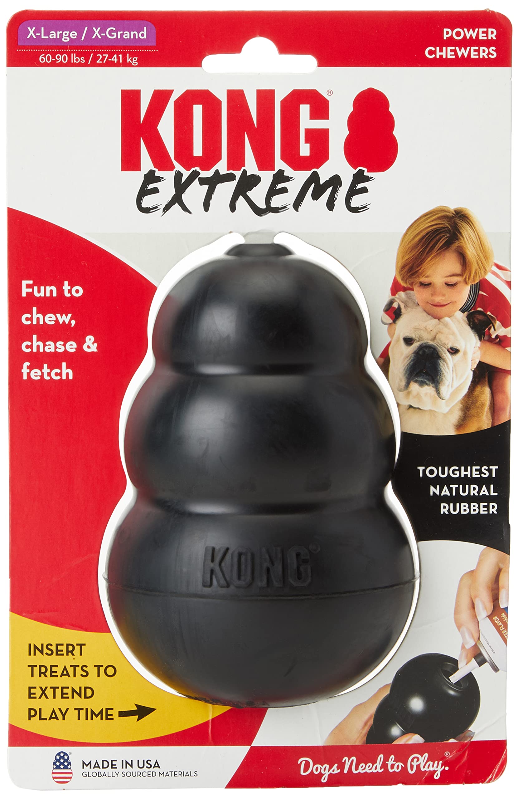 KONG - Juguete para perros Extreme (paquete de 2), XL