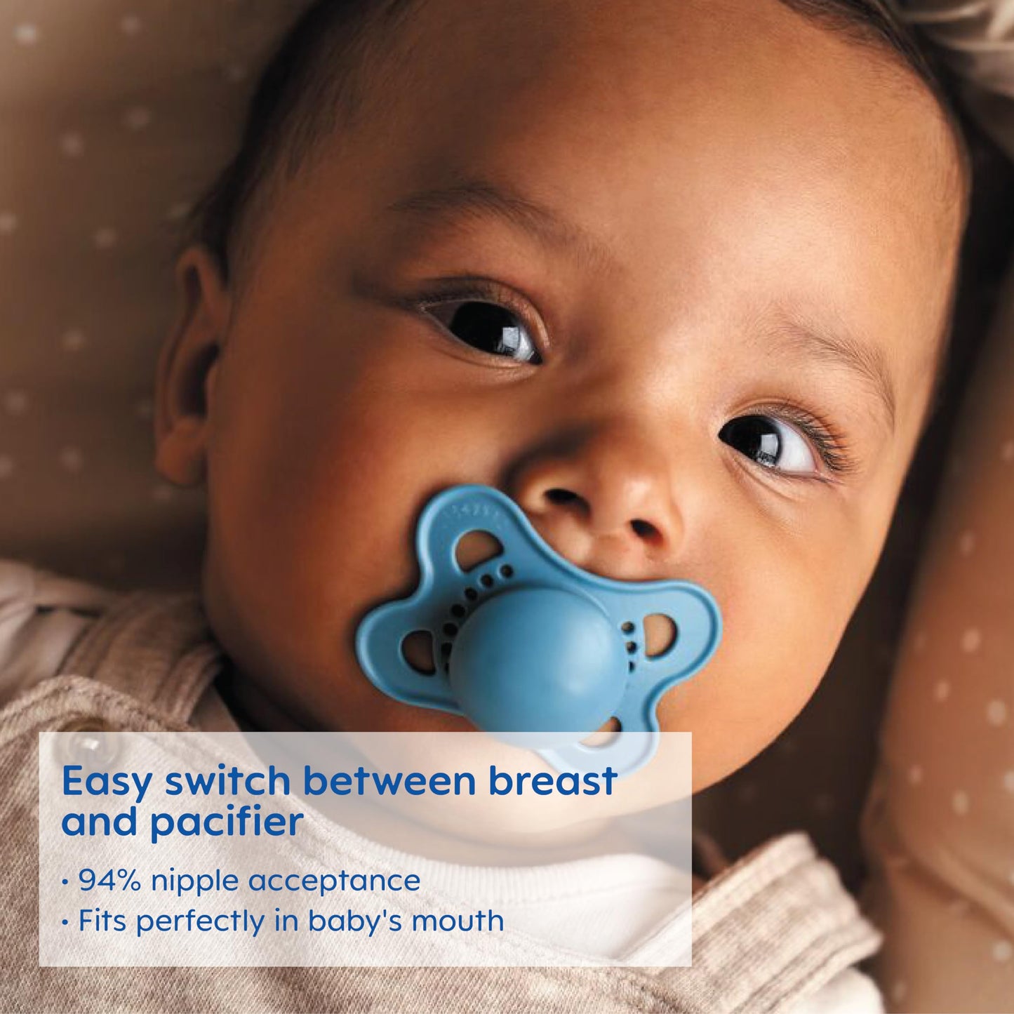 MAM - Chupetes originales mate para bebé, Binky para niñas de 0 a 6 meses, pezón de silicona sin BPA, fácil de limpiar, mejor para bebés lactantes, desarrollado con expertos médicos, 4 unidades