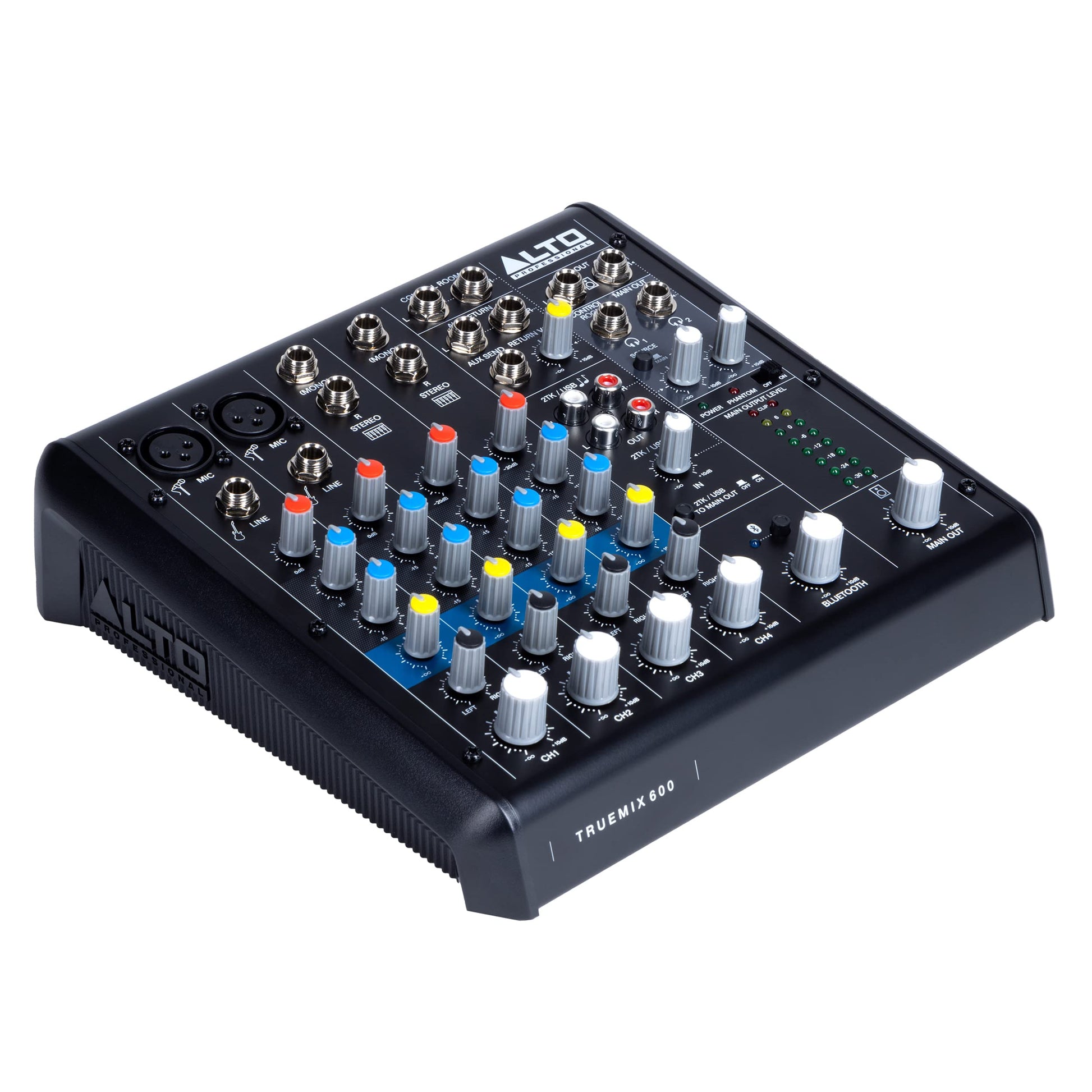 Mezcladora de Audio ALTO TrueMix 600 Negro con Interfaz USB y Bluetooth