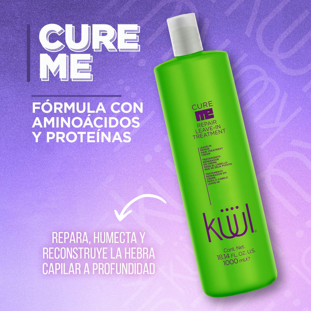 Leave-In KÜÜL Cure Me Reparador Cabello Teñido Nutrición