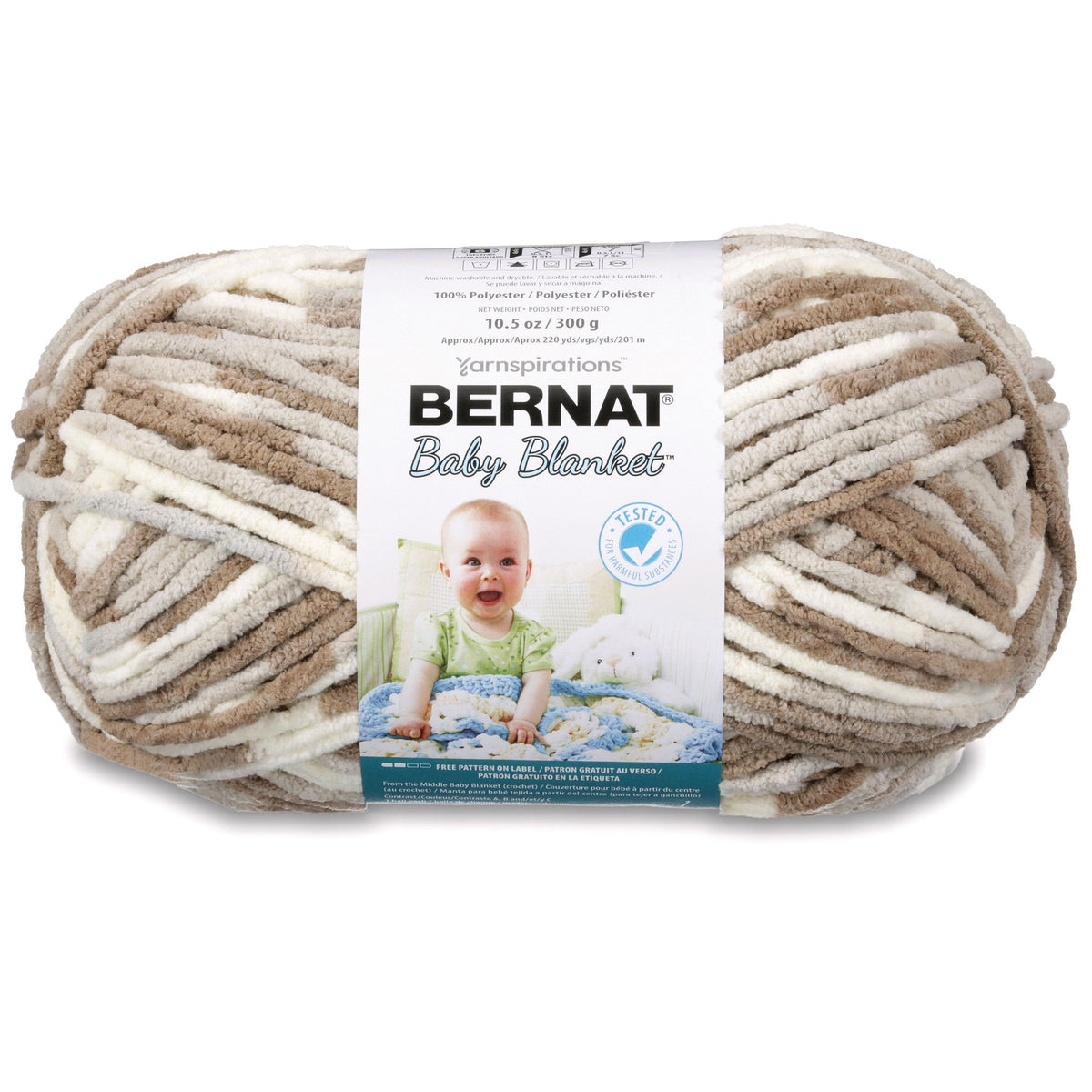 Bernat Manta de bebé Big Ball Little Sandcastles