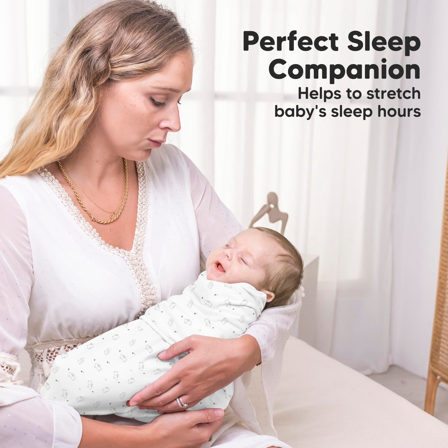 Sacos de dormir para bebé con cierre, paquete de 3 pañales para recién nacidos de 0 a 3 meses, bebés, niñas, niños, saco de dormir suave y duradero para recién nacidos, manta de pañales fácil para