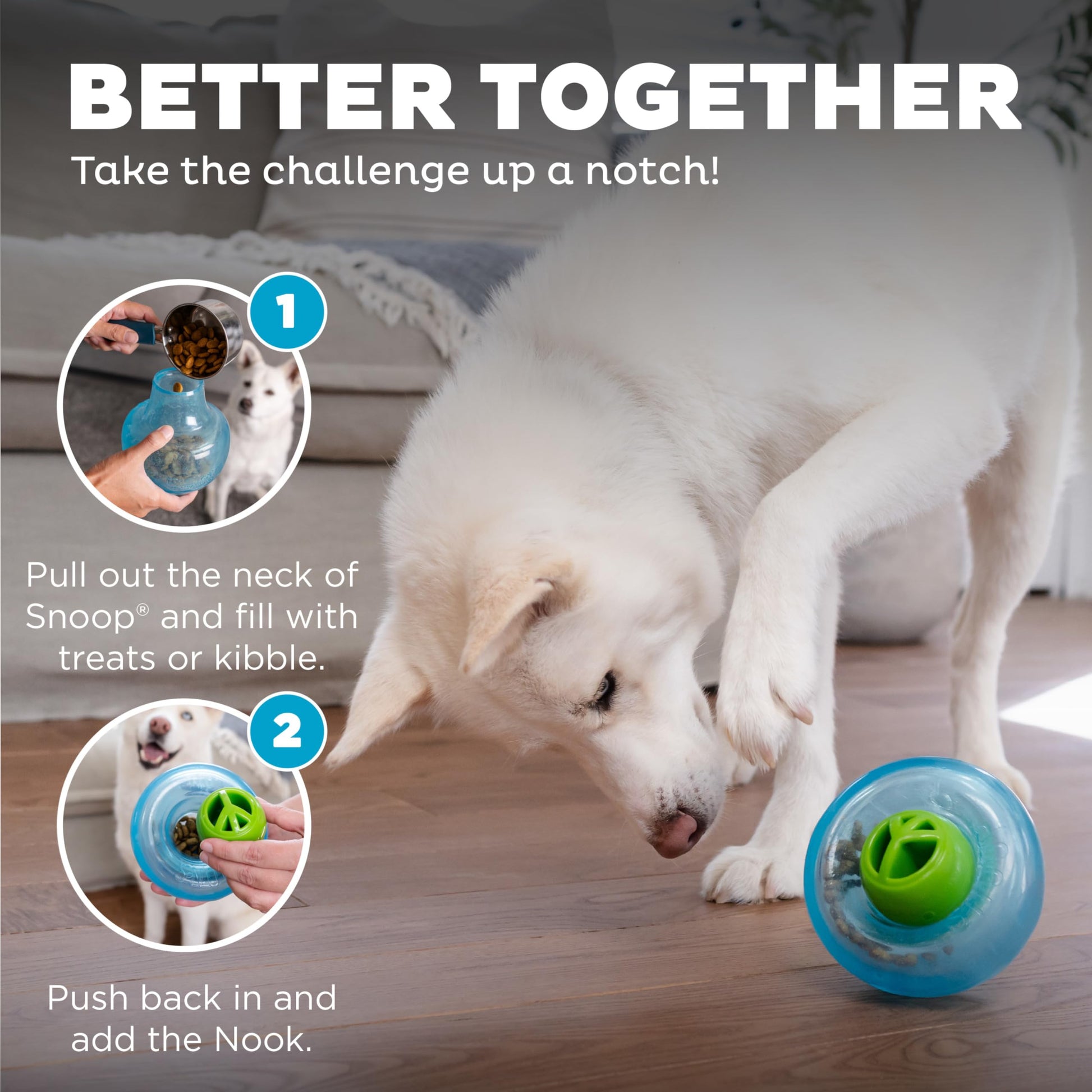 Juguete para Perros Planet Dog Orbee-Tuff Nooks Verde OS