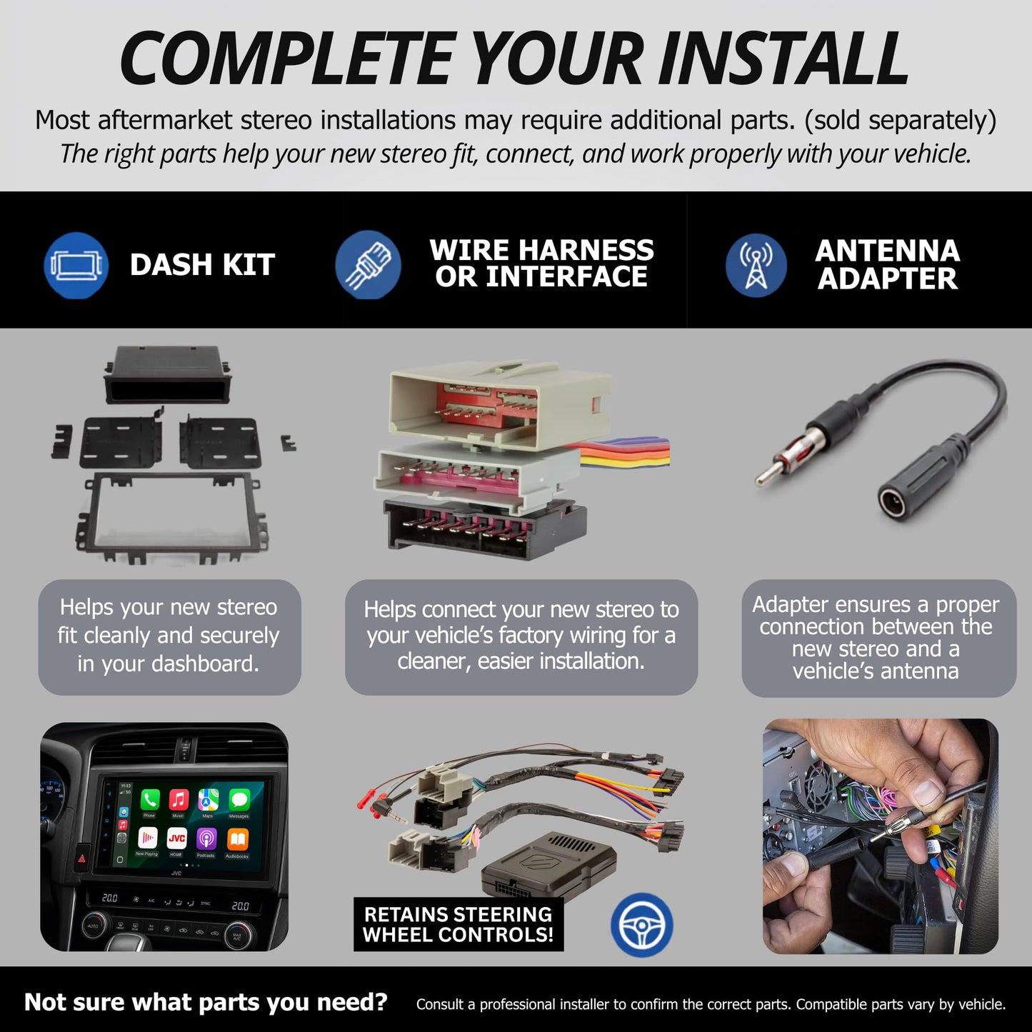 KENWOOD KMM-BT232U - Receptor de coche DIN único, estéreo Bluetooth para coche con mezcla de música para 5 dispositivos, conexión de teléfono dual, entrada USB frontal y AUX, ecualizador de 13 bandas