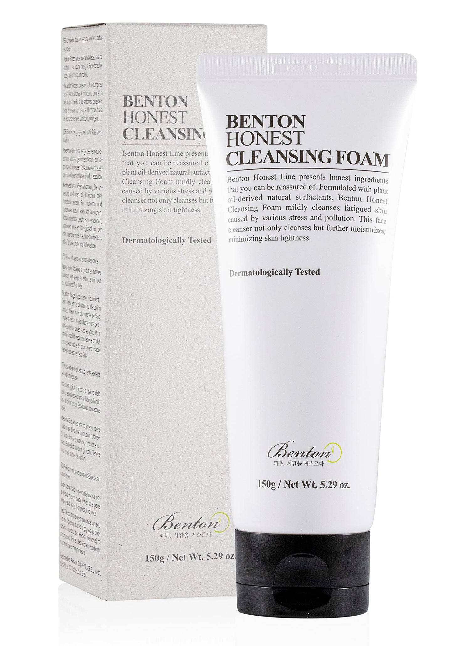 BENTON Espuma limpiadora facial - Honest Cleansing Foam 150 g