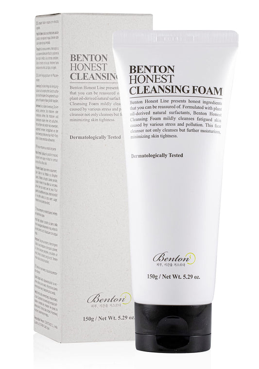 BENTON Espuma limpiadora facial - Honest Cleansing Foam 150 g