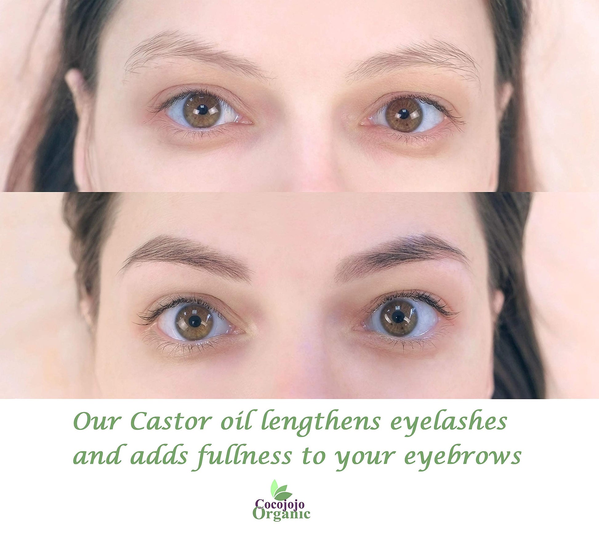 Castor Oil 32 oz USDA Organic Certified Cold-Pressed, 100% Pure, Hexane-Free Castor Oil - Ricinus Communis Moisturizing For Dry Skin Hair Care Eyelash