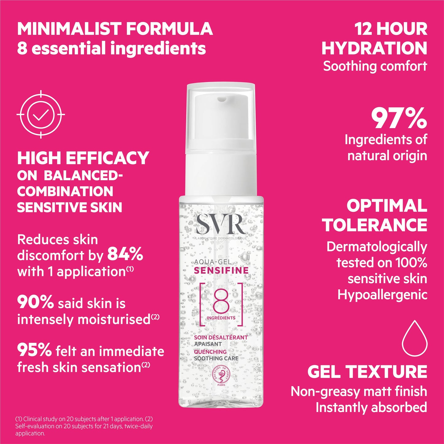 SVR Gel Humectante Facial Sensifine 40 ml