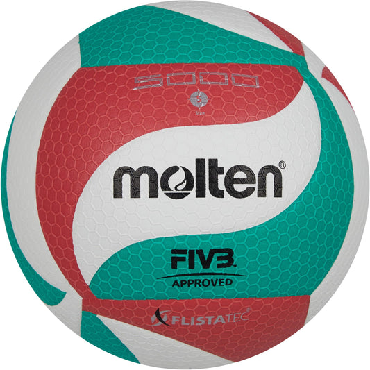 Balón de Voleibol Molten Blanco Verde Rojo 5