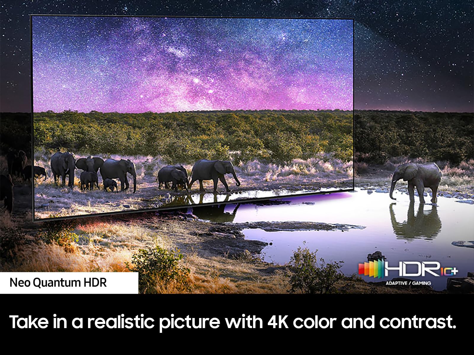 Smart TV QLED 4K SAMSUNG 55 Pulgadas Neo Quantum HDR con Dolby Atmos y Alexa Incorporado