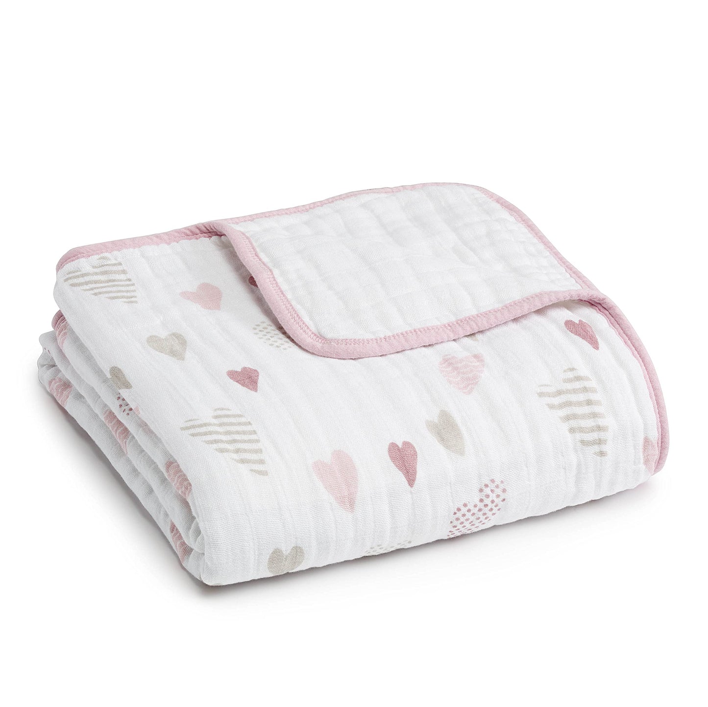 aden + anais Boutique Dream - Manta de muselina boutique para bebés y niños, manta ideal para niños y bebés, ropa de cama unisex para niños pequeños y bebés, regalo de ducha y registro, rompecorazones