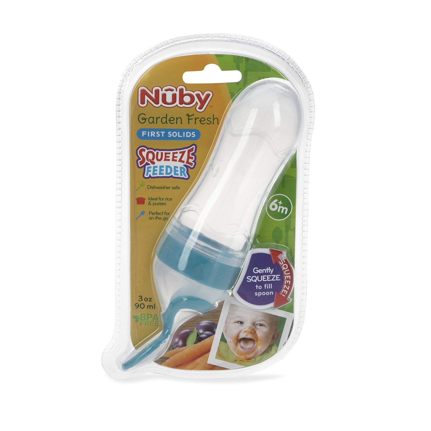 Juego de Cucharas Nuby Garden Fresh Multicolor para Niño