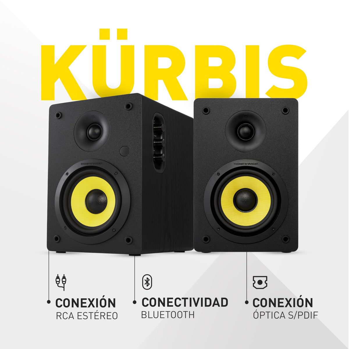 Altavoces Bluetooth 2.0 Thonet & Vander Kurbis Cinema para TV y Gaming