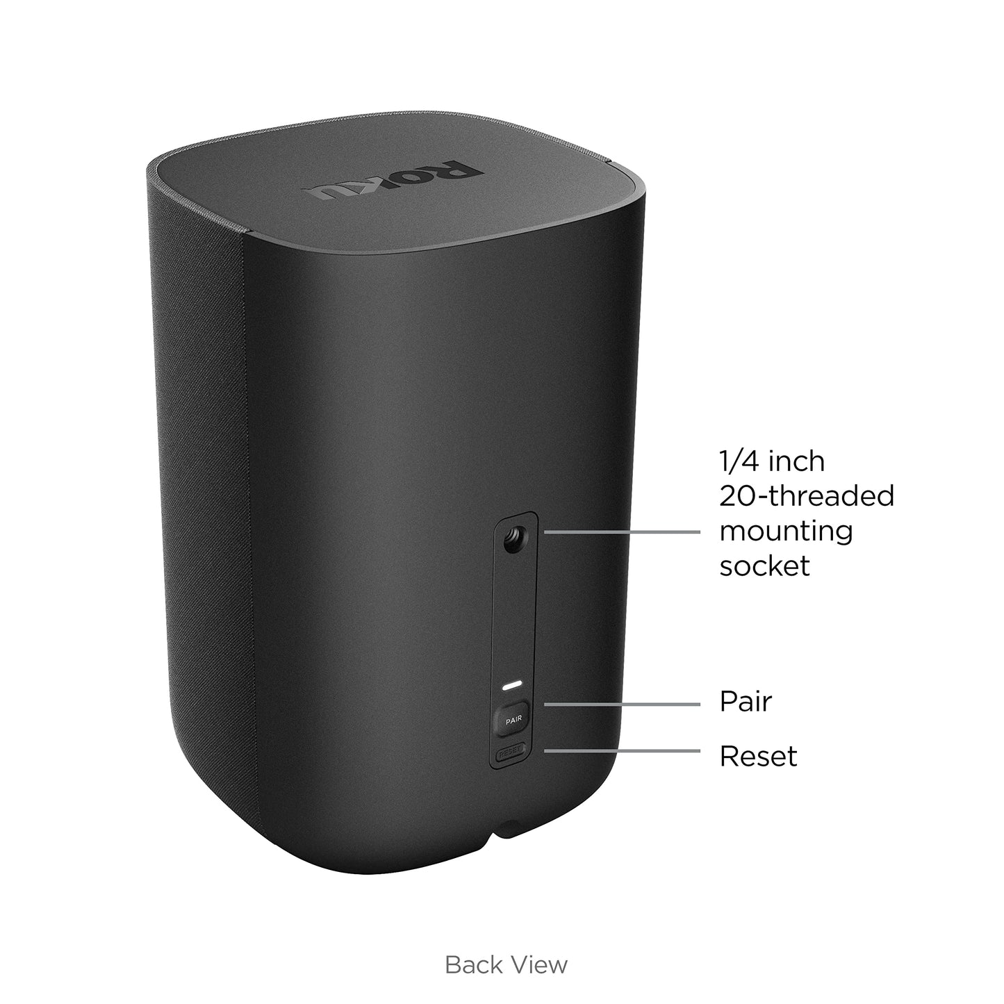 Altavoces Inalámbricos Roku Streambars TV Negro 2 Unidades