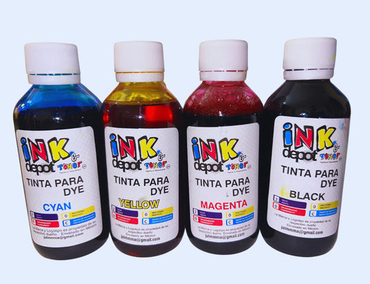 Kit de Tinta Premium Fotográfica INK DEPOT TONER Genérica Compatible para Impresoras y Multifuncionales Epson