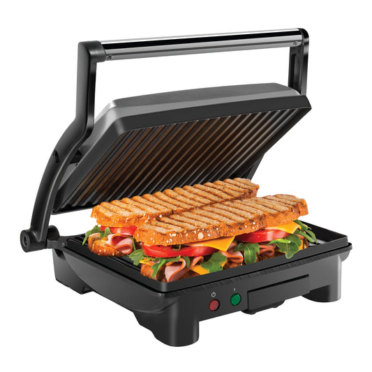 Chefman Parrilla Panini Prensa y Gourmet Sándwich de Hacer, 4 Rebanadas