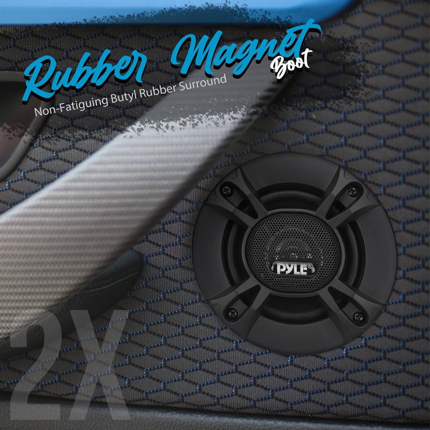 Bocinas para Coche Pyle Triaxiales 5.25 Pulgadas 240W Universales Repuesto OEM