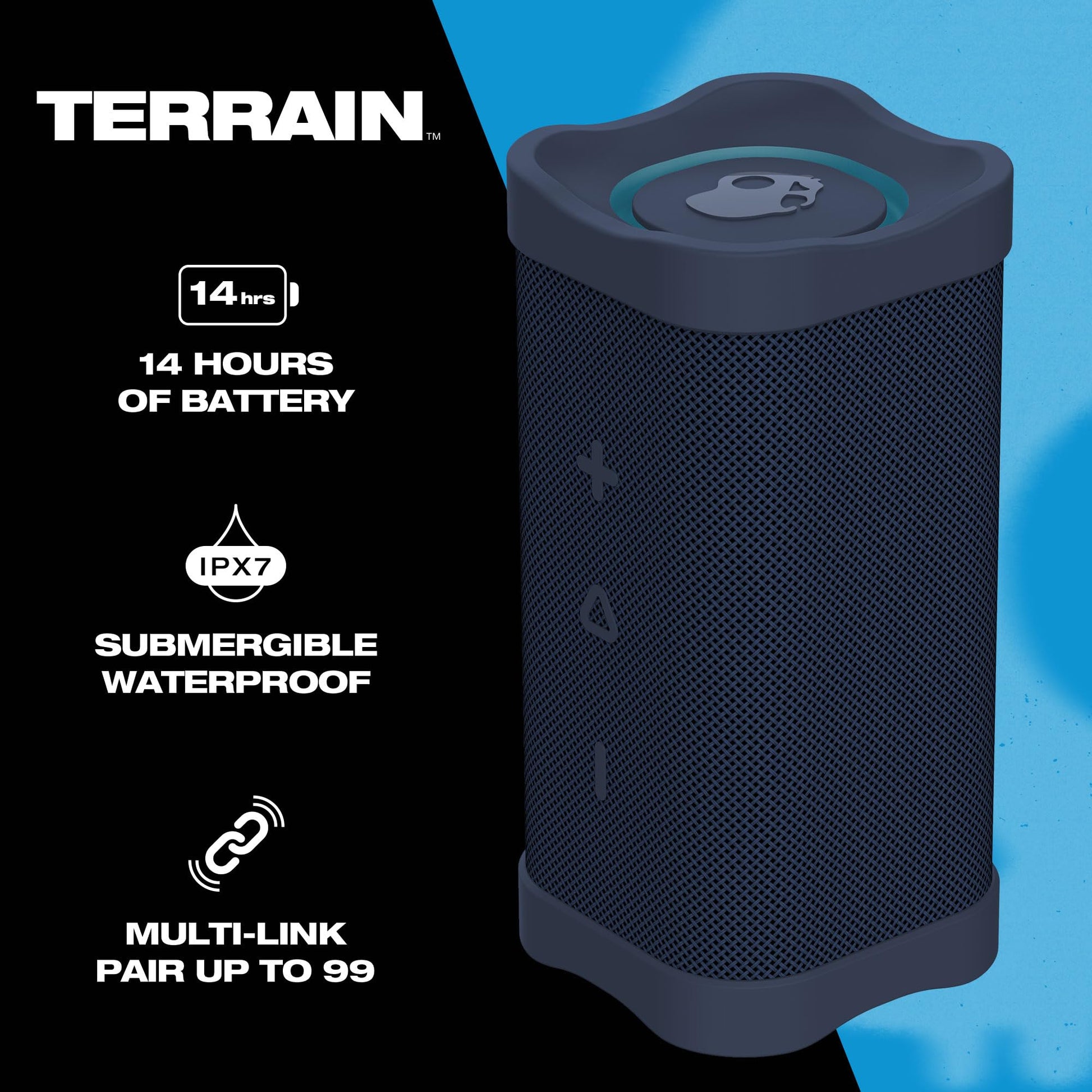 Skullcandy Terrain Altavoz inalámbrico Bluetooth
