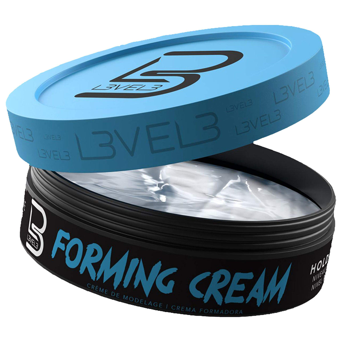 L3VEL3 Forming Cream - Más Volumen - Suma Brillo y Crea Textura - No Deja Residuos - Consistencia Liviana y Cremosa - Se Quita con Facilidad - Para Todo Tipo de Cabello - 150 ml