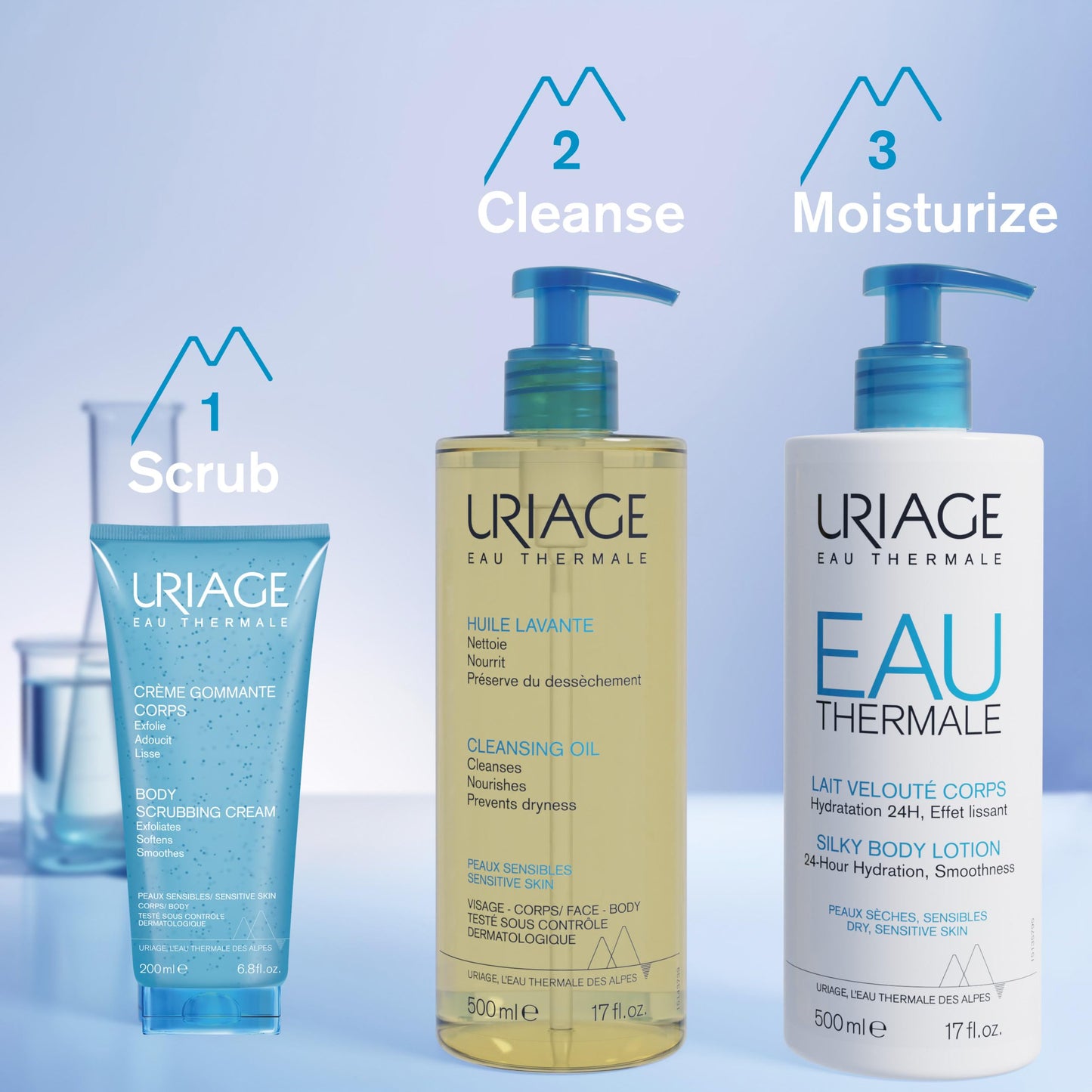 Crema Exfoliante Corporal Uriage 6.8 Oz