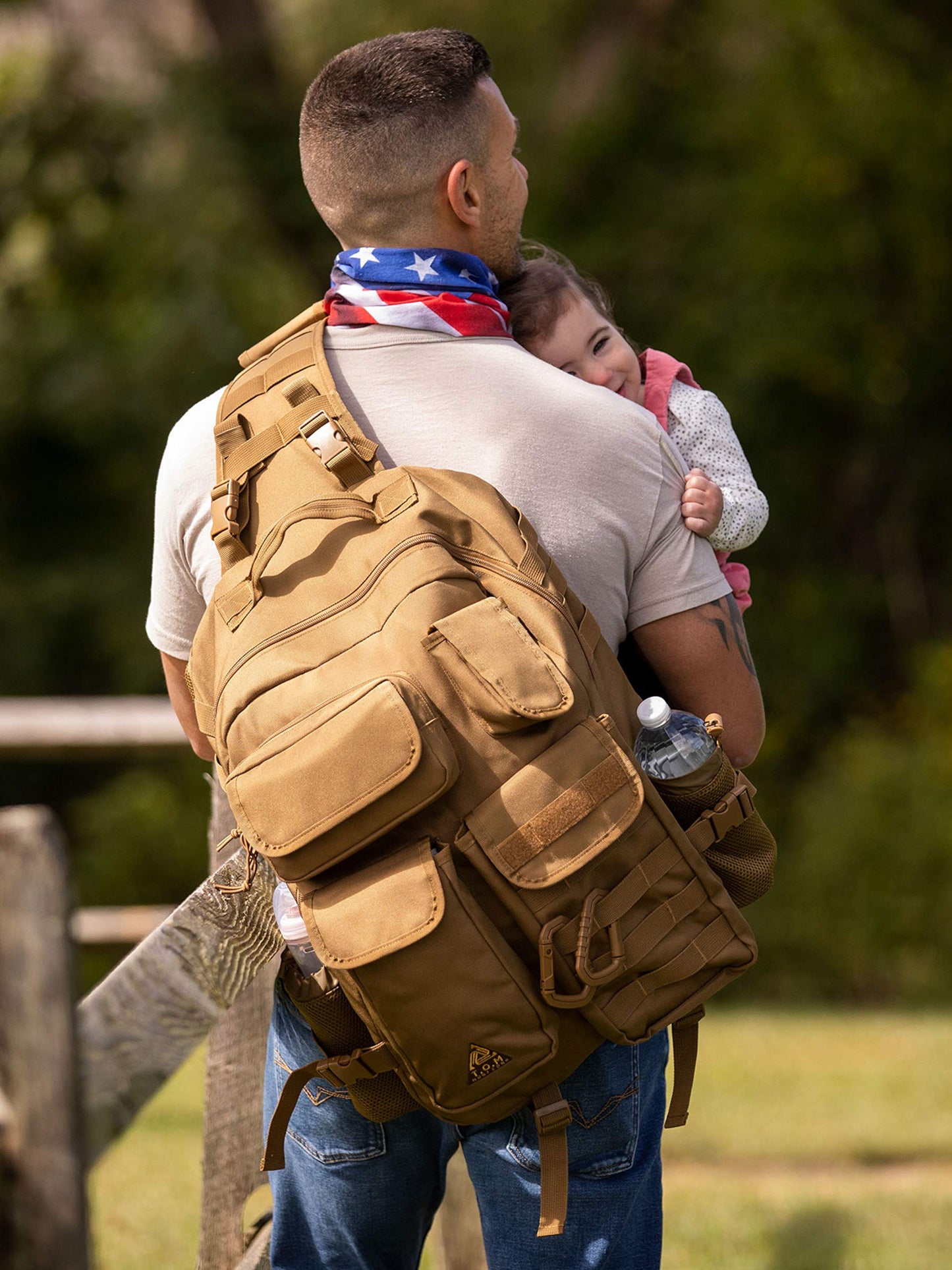 Bolsa de pañales para papá; sistema de cambio de pañales con una sola mano. Cambiador impermeable, bolsas aisladas para botellas. Mochila para pañales para hombre, nueva para otoño de 2020