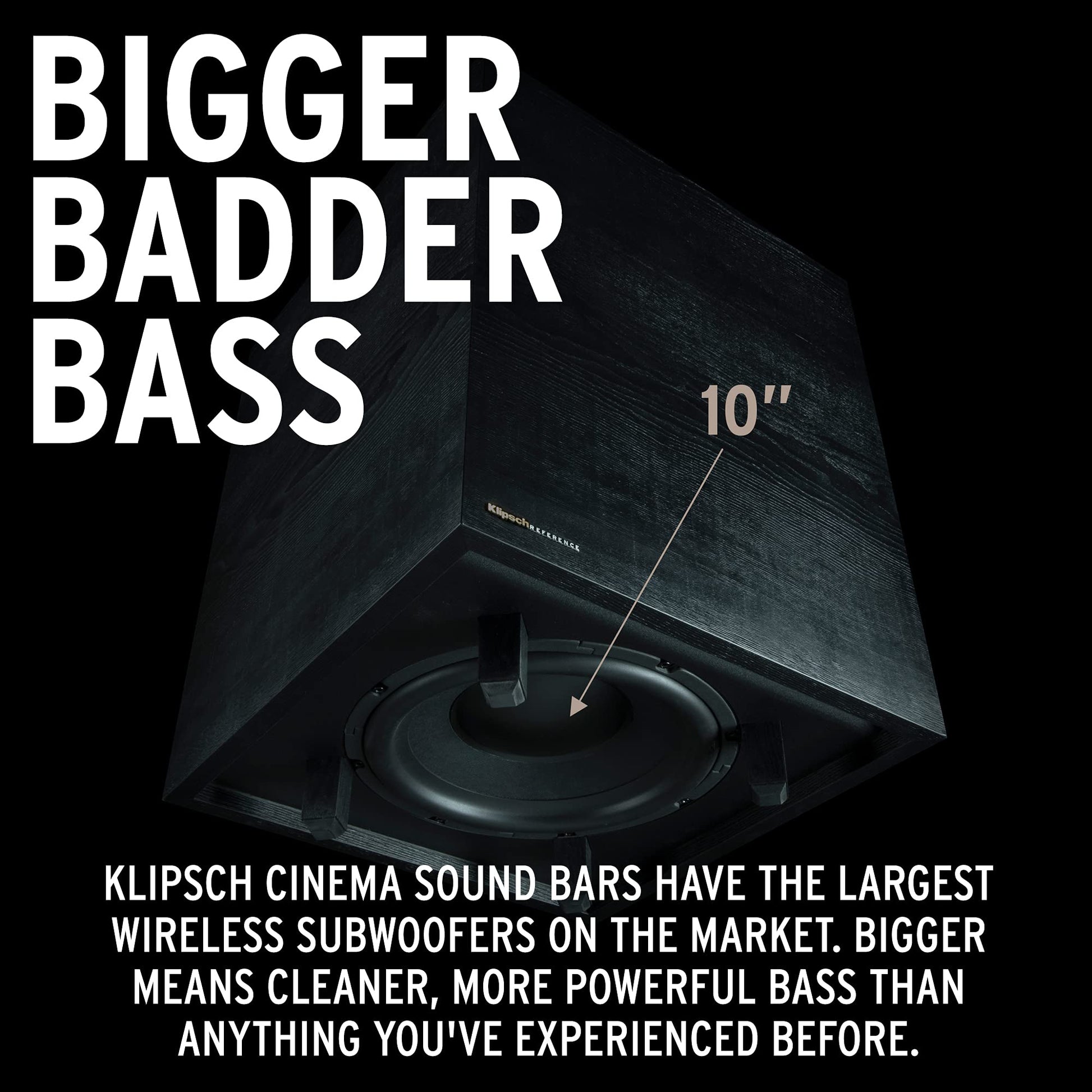 Klipsch Cinema 800 Dolby Atmos 3.1 Barra de Sonido y subwoofer inalámbrico