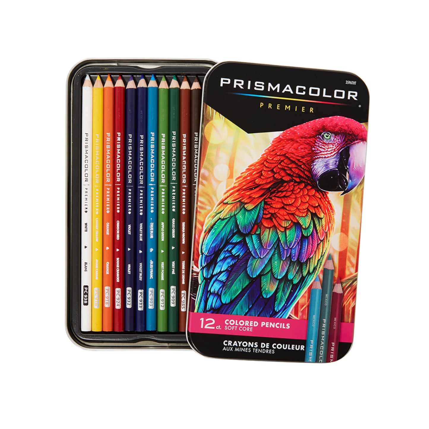 Lápices de Colores Prismacolor 3596T Premier núcleo Blando 12 Unidades
