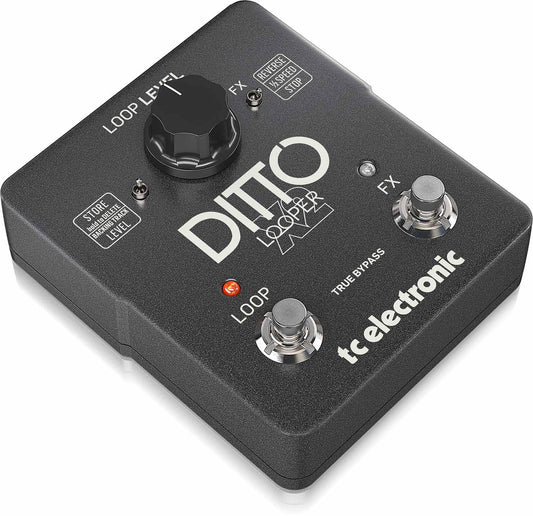 Looper TC Electronic DITTO X2 en Negro