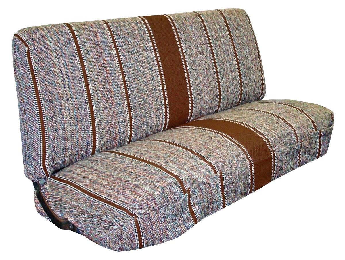 West Coast - Funda de asiento universal para sillín Baja de tamaño completo, Marrón