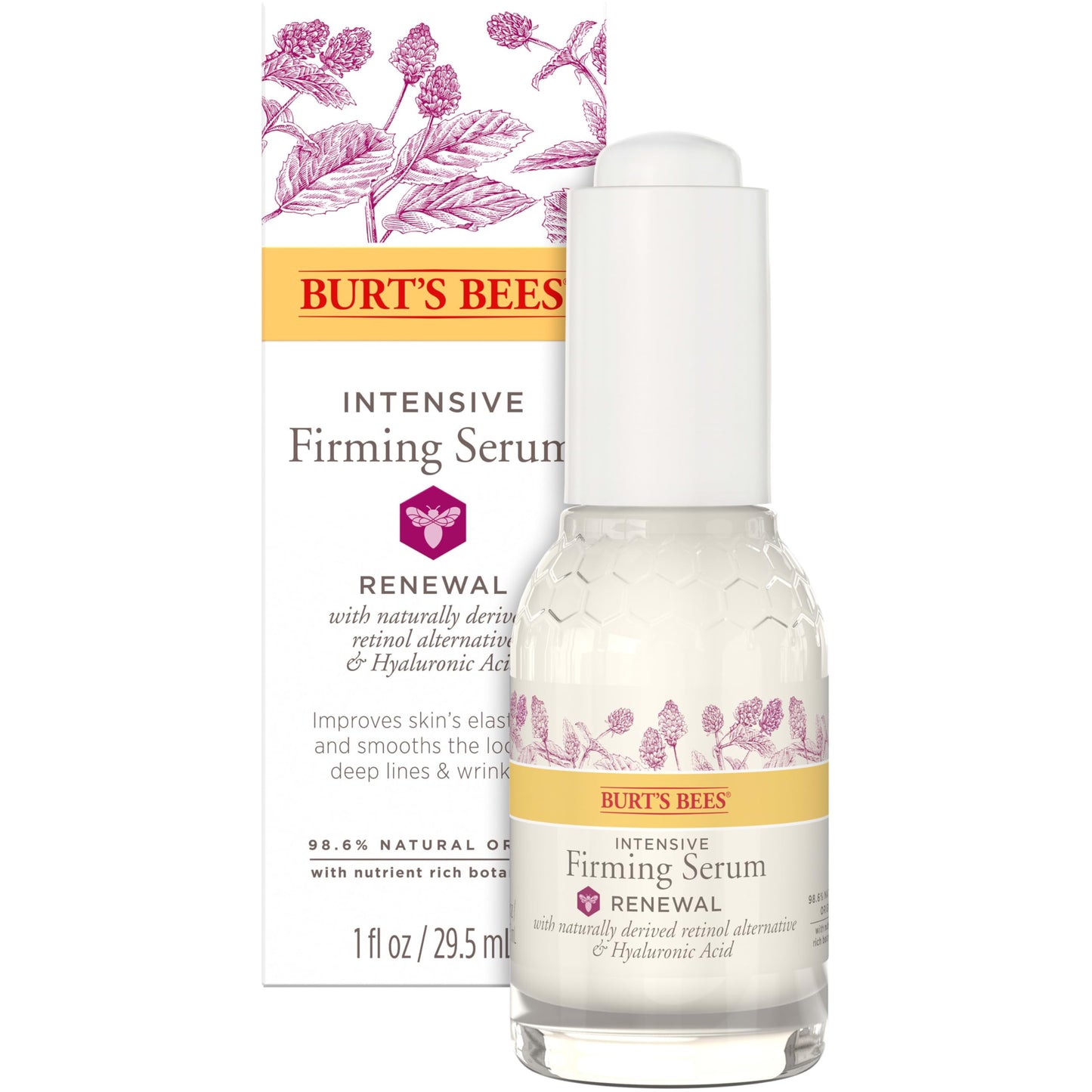 Suero Reafirmante Burt's Bees Renewal Intenso 29.5 ml