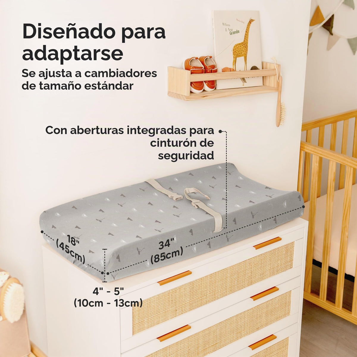 2 paquetes de fundas para cambiador orgánico para niña, niño, neutro - 100% funda para cambiador de algodón, suaves sábanas para cambiador de pañales de guardería para bebé, forros para cambiador