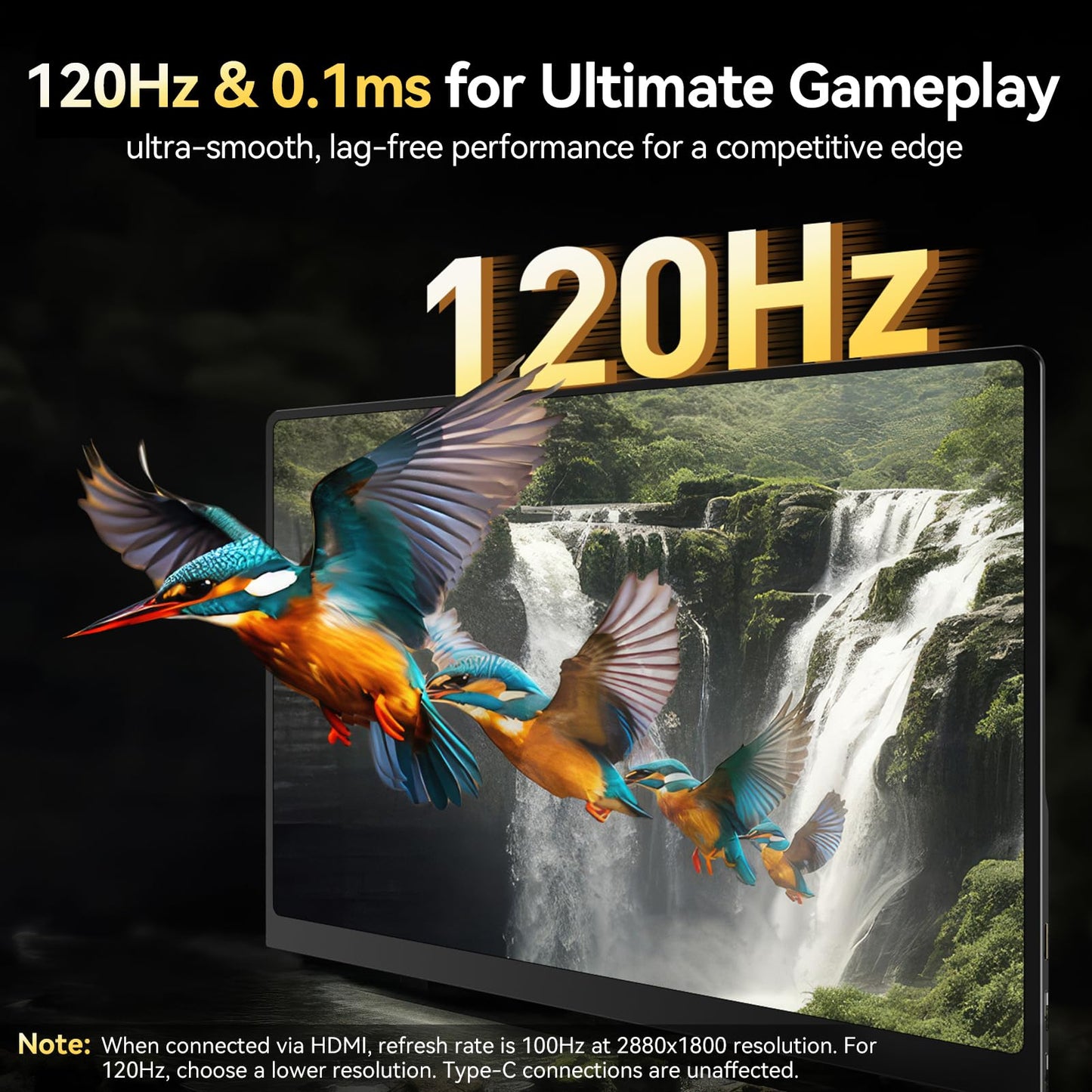 Monitor Portátil UPERFECT OLED 16 Pulgadas 3K Ultra Delgado para Juegos
