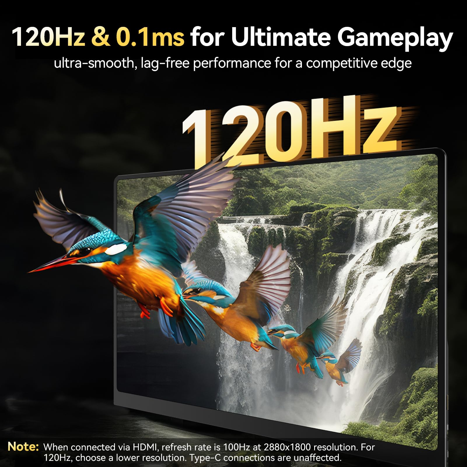 Monitor Portátil UPERFECT OLED 16 Pulgadas 3K Ultra Delgado para Juegos