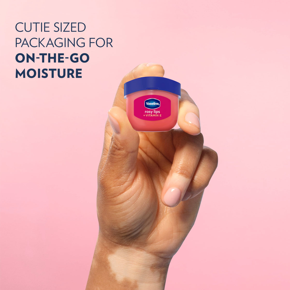 Vaseline Lip Therapy Lip Balm Mini Paquete de 2 Rosy 0.25 oz
