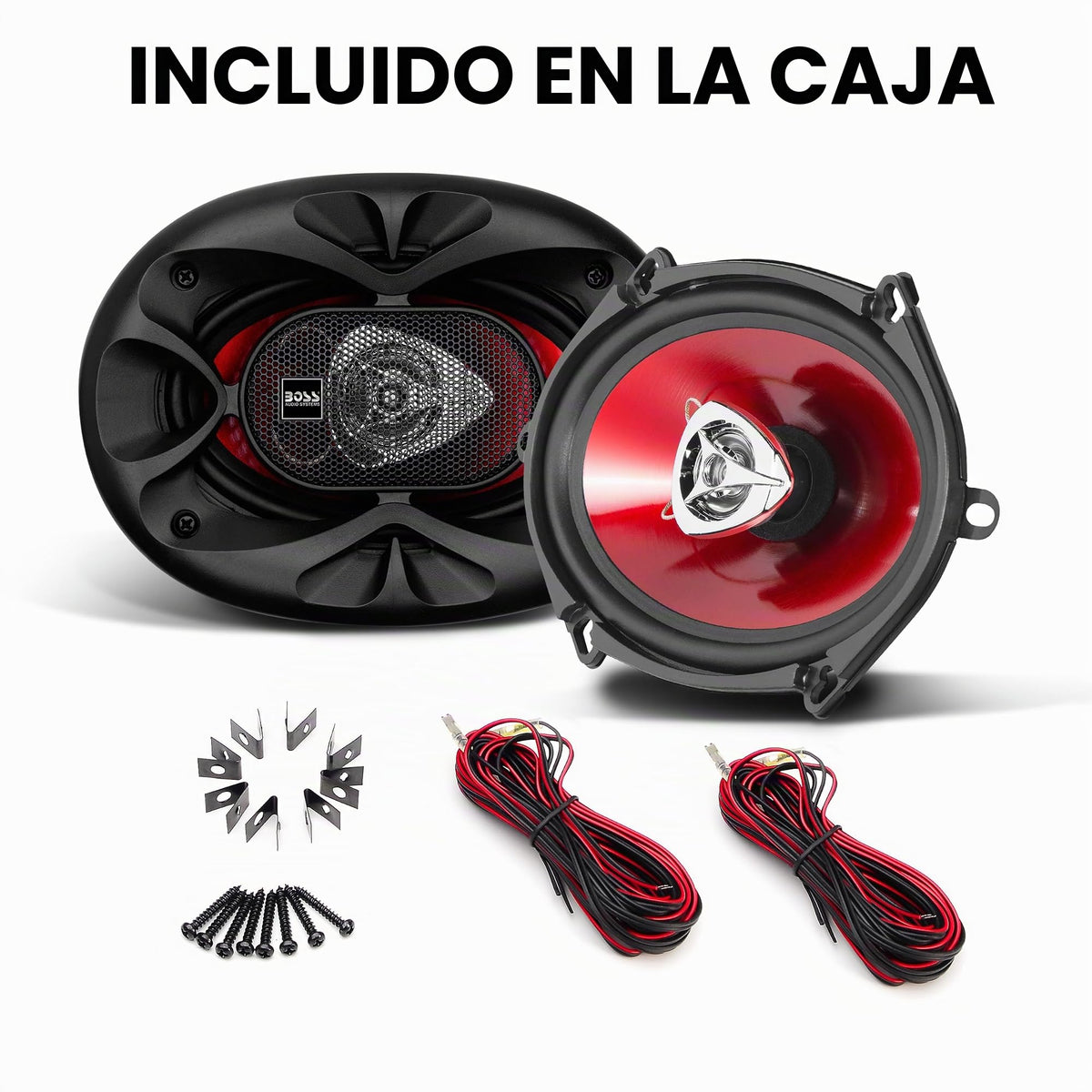 Altavoces de Coche BOSS Audio CH5720 5x7 Pulgadas de Alto Rendimiento 225 Vatios 2 Vías