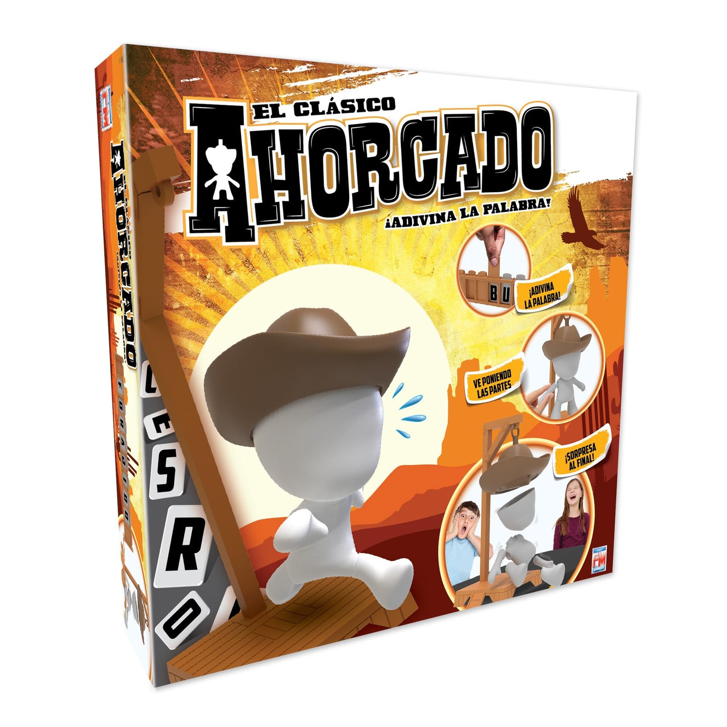 Fotorama| Juego de Mesa Ahorcado| Para todas las edades| 6 jugadores| 6 años en adelante