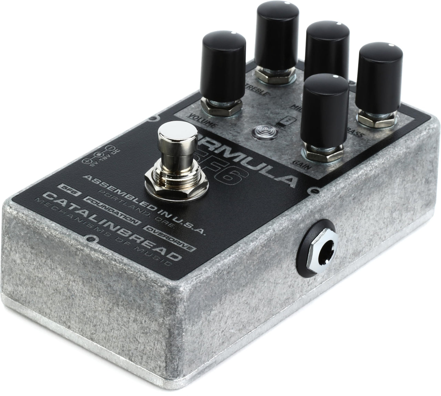 Catalinbread Formula 5F6 Tweed Bassman Overdrive Pedal de efectos de guitarra