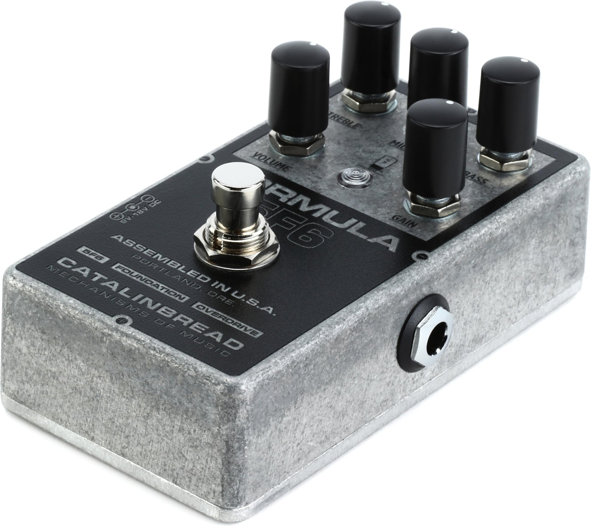 Catalinbread Formula 5F6 Tweed Bassman Overdrive Pedal de efectos de guitarra