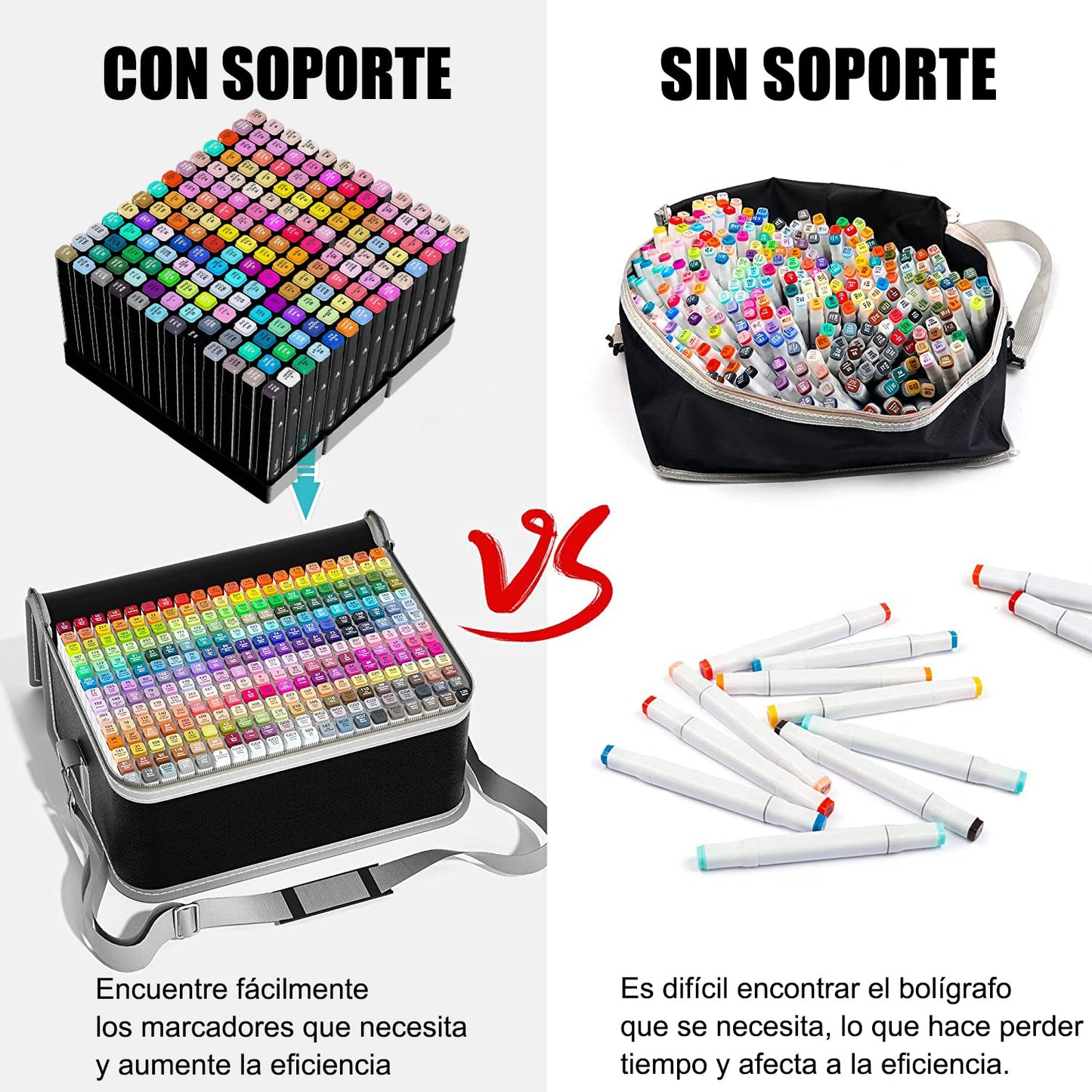 Pinceles de Doble Punta 168 Colores Base para Dibujos y Acuarelas