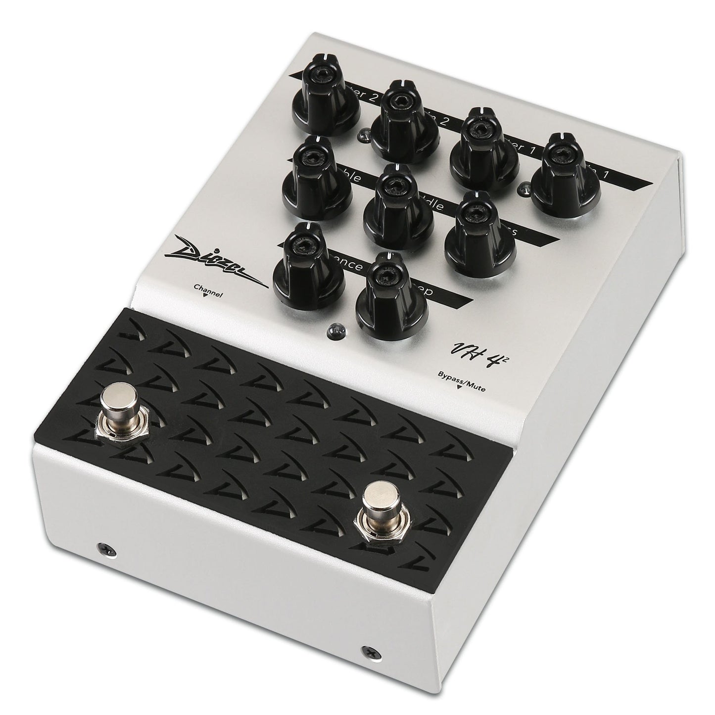 Diezel VH4-2 - Pedal de efectos de guitarra de distorsión y preamplificador de 2 canales