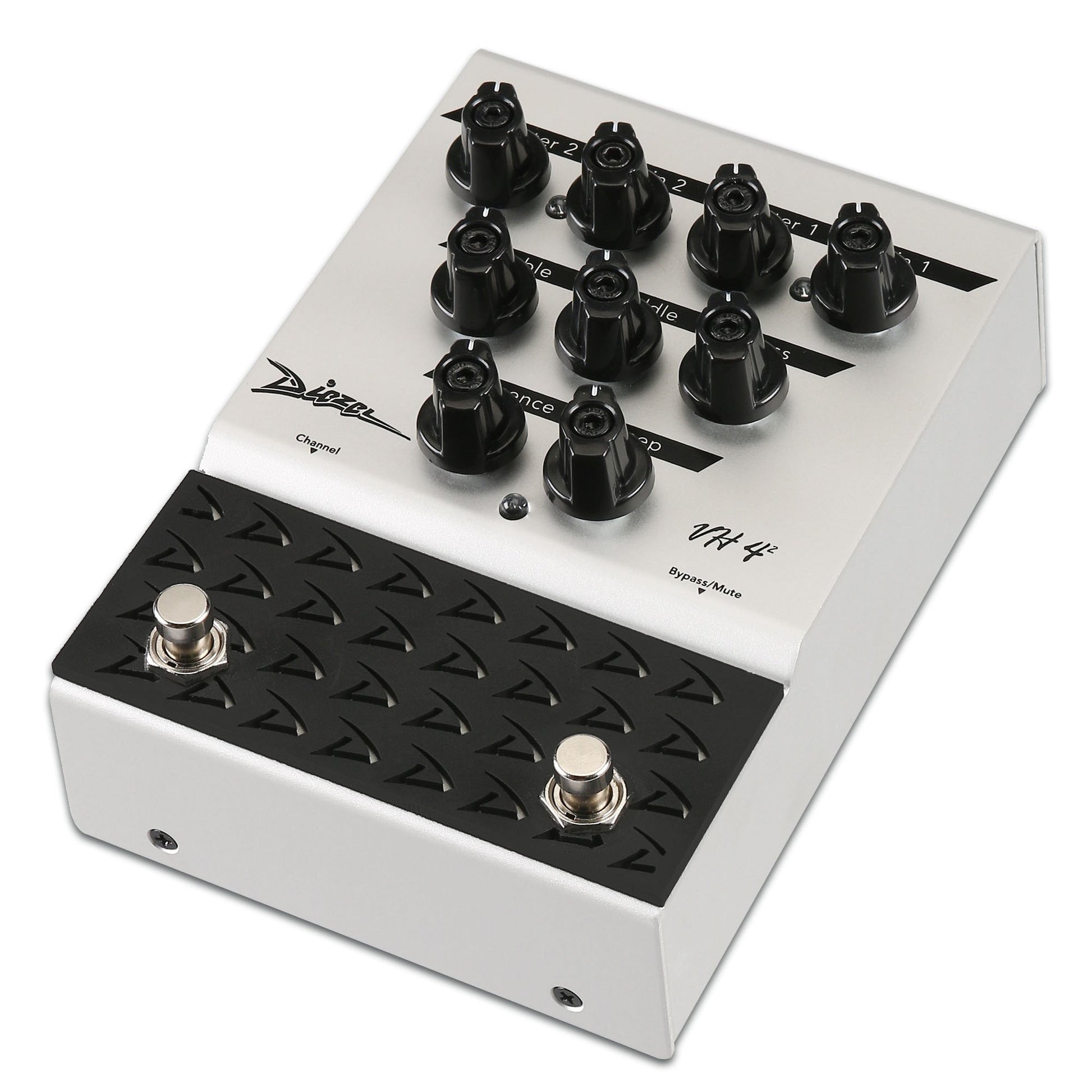 Diezel VH4-2 - Pedal de efectos de guitarra de distorsión y preamplificador de 2 canales